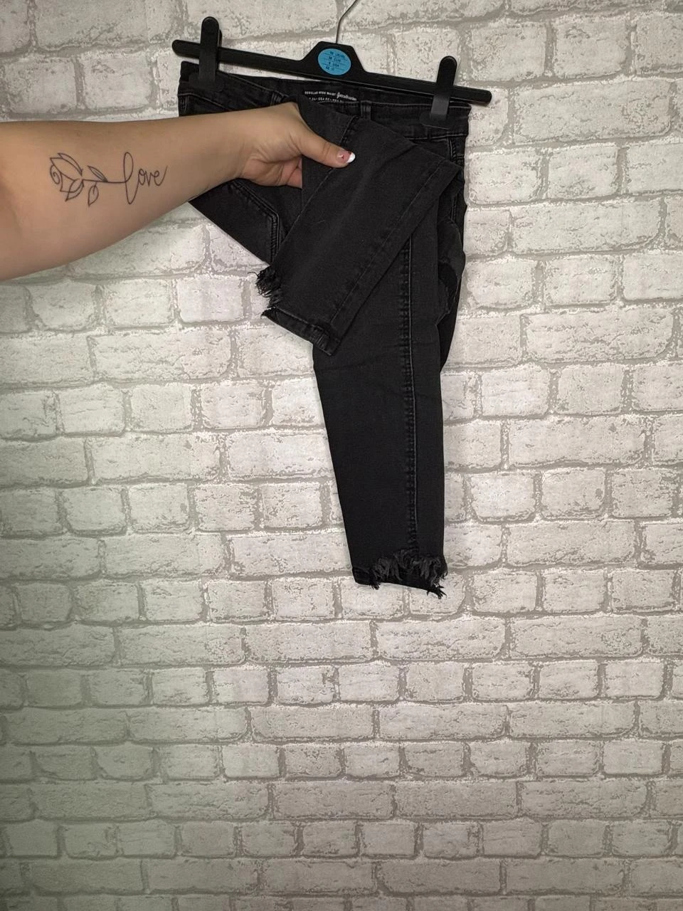 Jeans preto Stradivarius 34 – photo 3